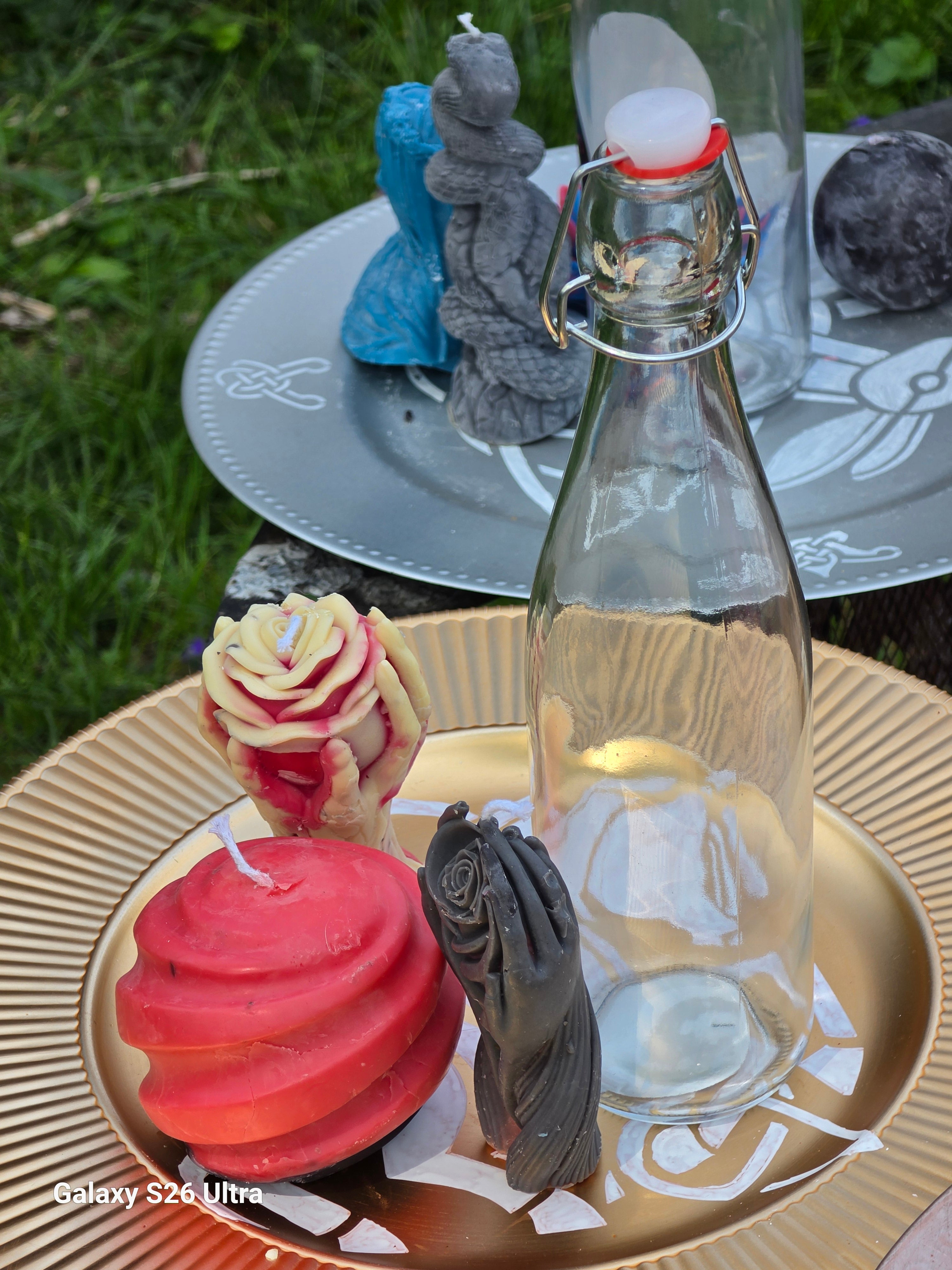 Feminine Heart Bloom Intention Candle – Protection, Healing & Emotional Renewal