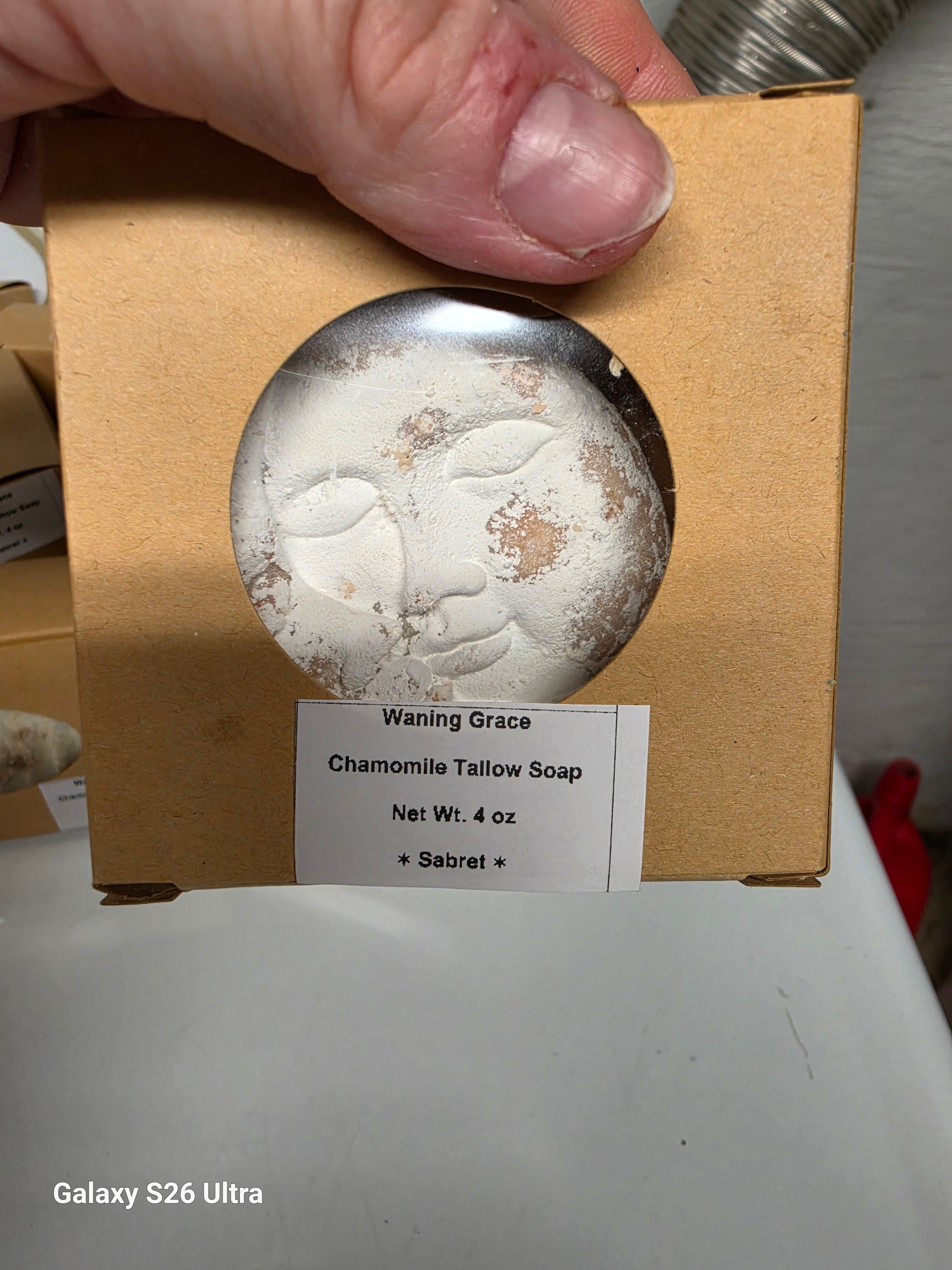 Sabret Waning Grace – Chamomile Tallow Soap