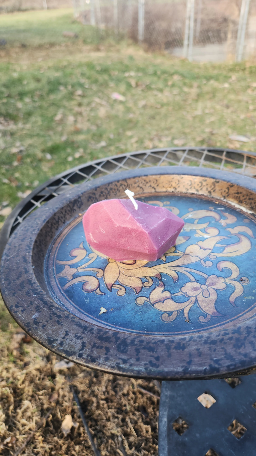 Geode Intention Candle – Scented Spell Amplifier Inspired by Crystal Energy