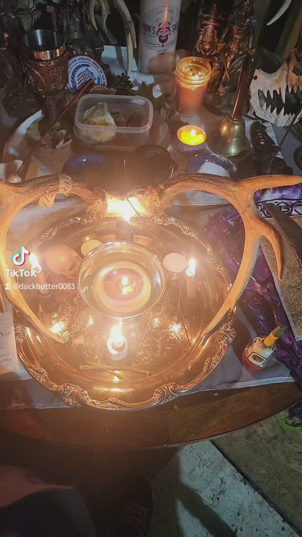 Floating Intention Candle – Scented Spell Amplifier for Ritual Baths & Meditation