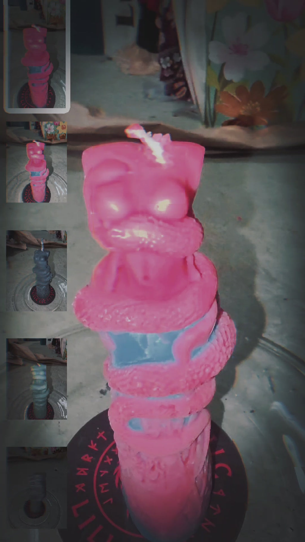 Sabret's Medusa’s Devotee Candle