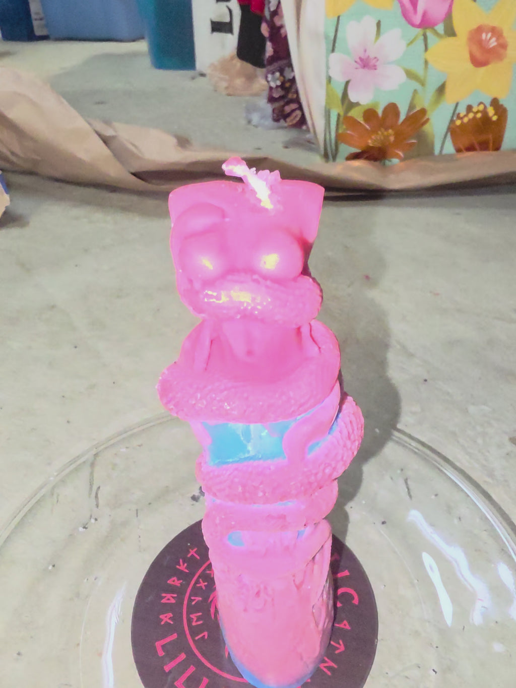 Sabret's Medusa’s Devotee Candle