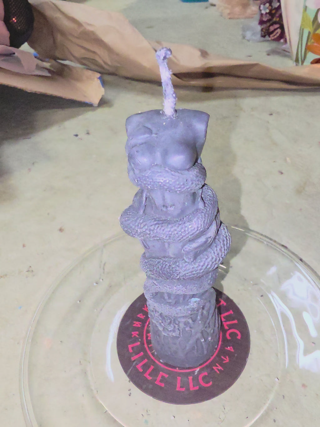 Sabret's Medusa’s Devotee Candle