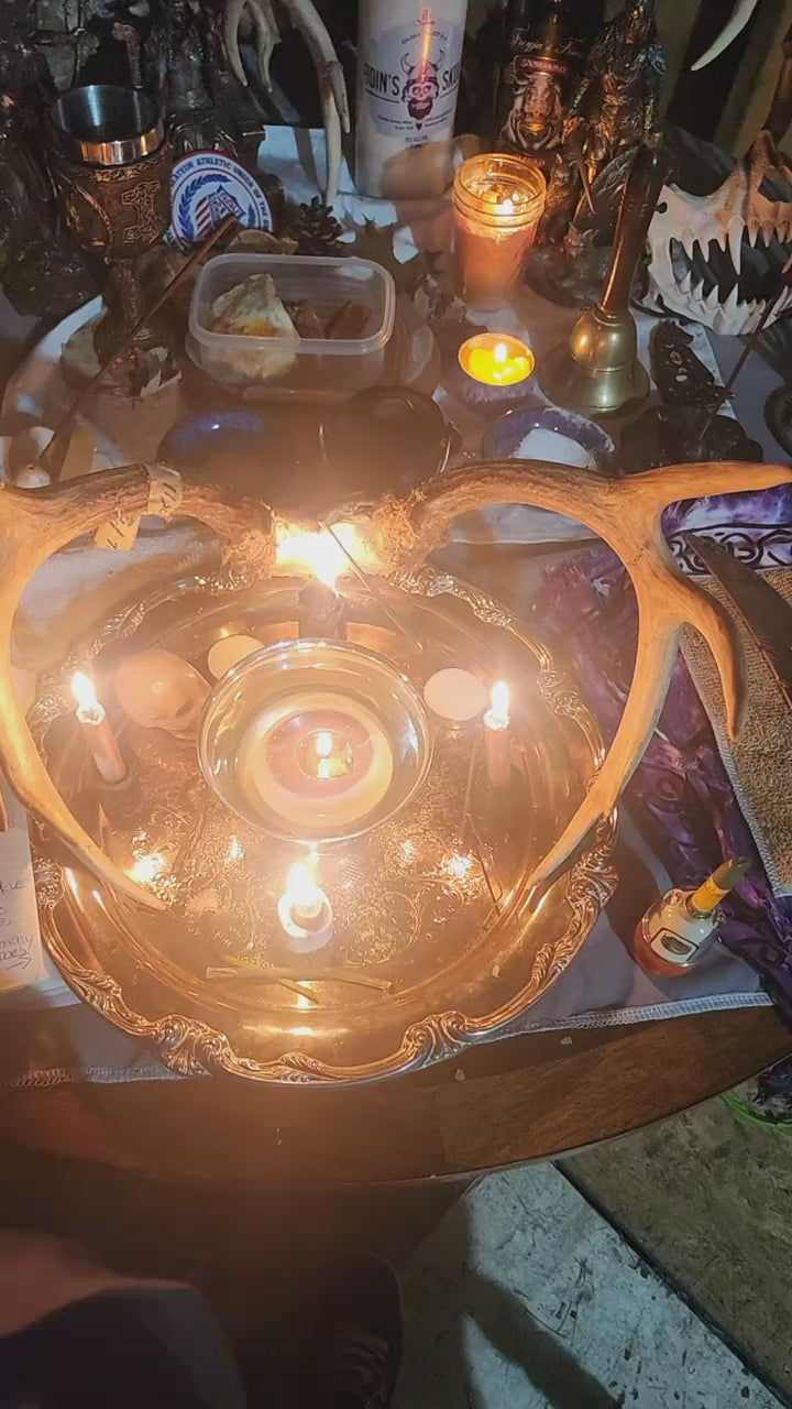 Floating Intention Candle – Scented Spell Amplifier for Ritual Baths & Meditation