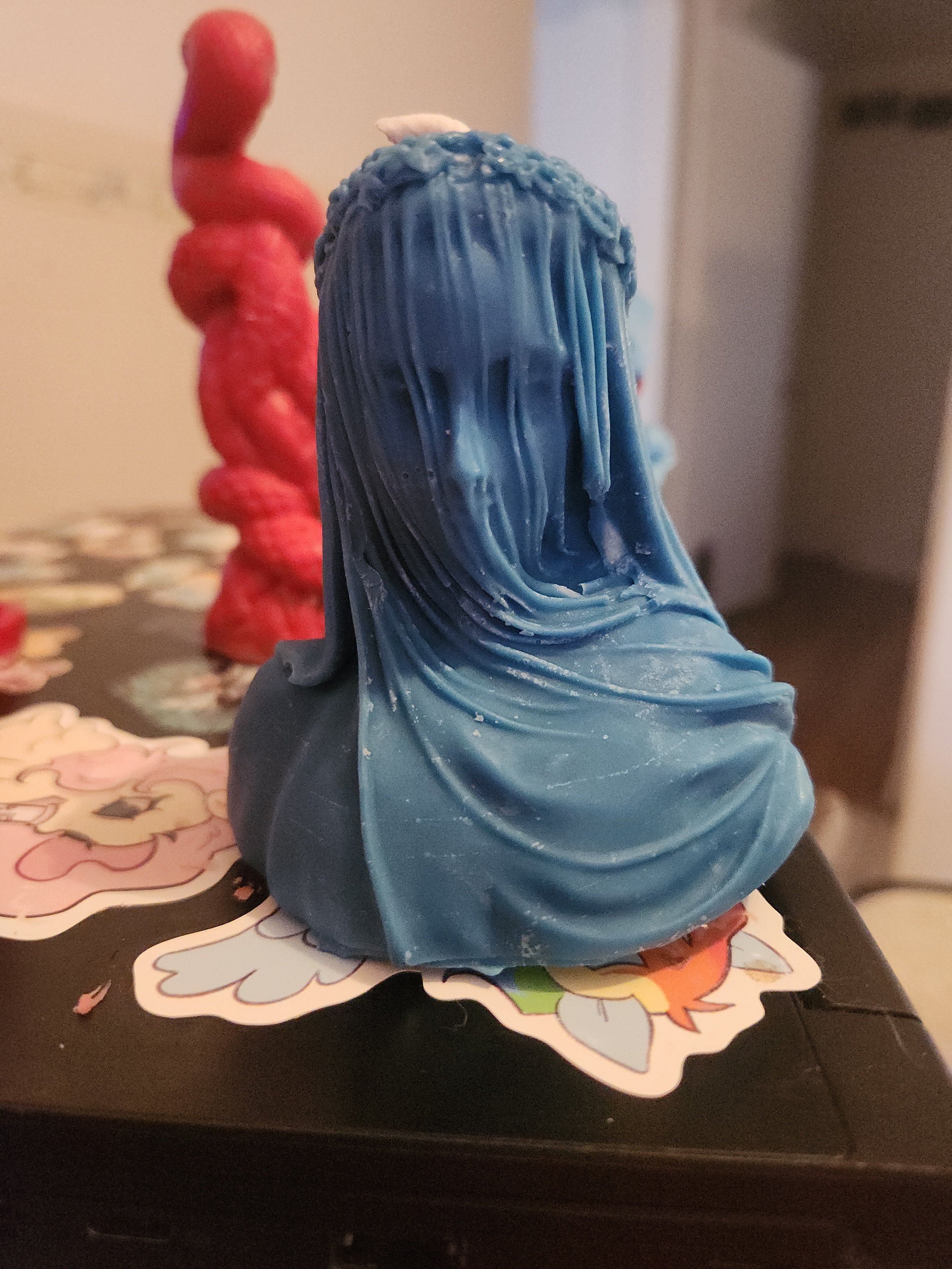 Veiled Goddess Intention Candle – Sacred Feminine, Protection & Divine Grace
