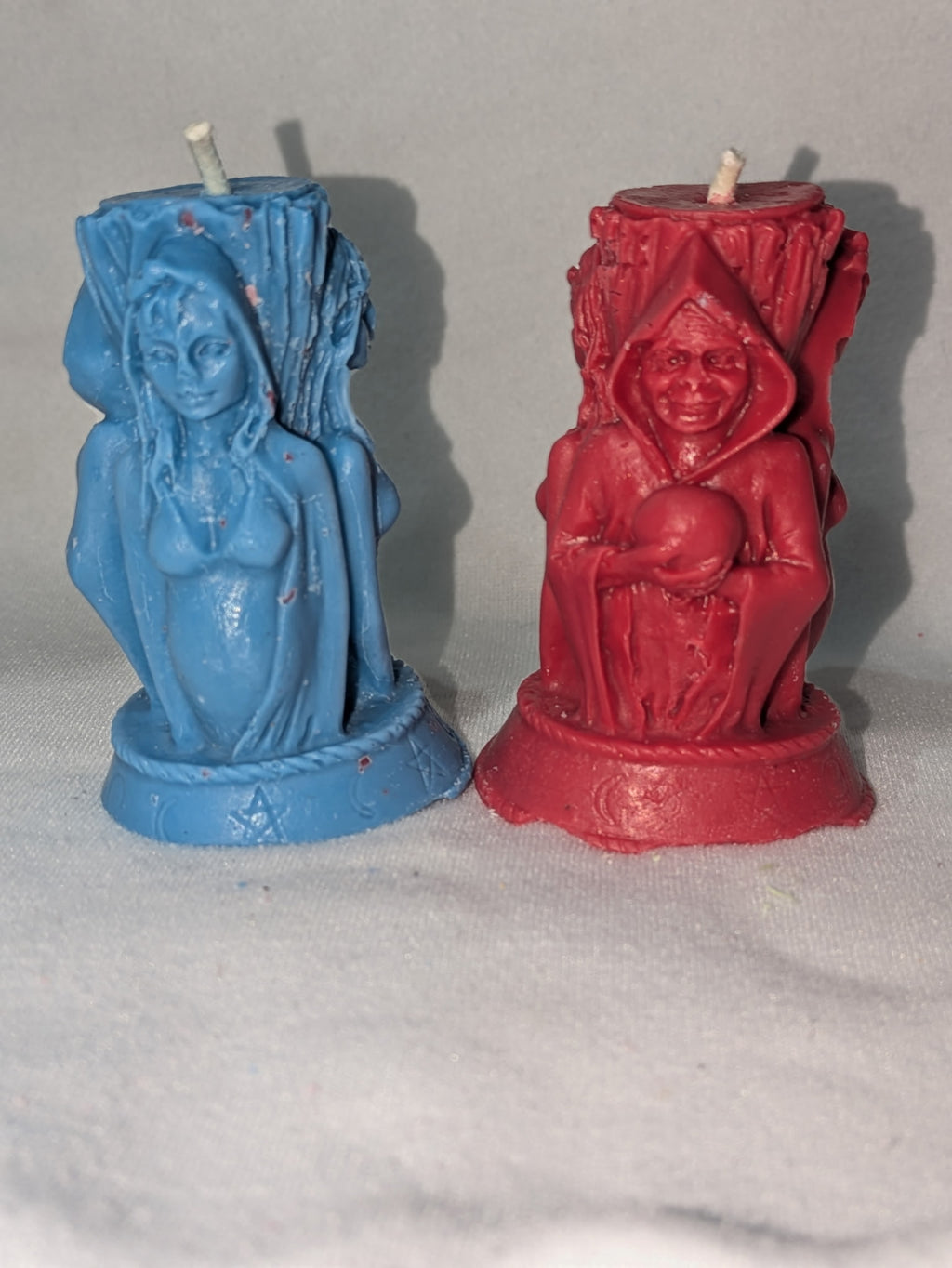 🌙 Triple Moon Goddess Intention Candle – Maiden, Mother & Crone
