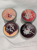 Cold Full Moon Maiden Candles – Limited Ritual Intention Set (4 of a Kind)
