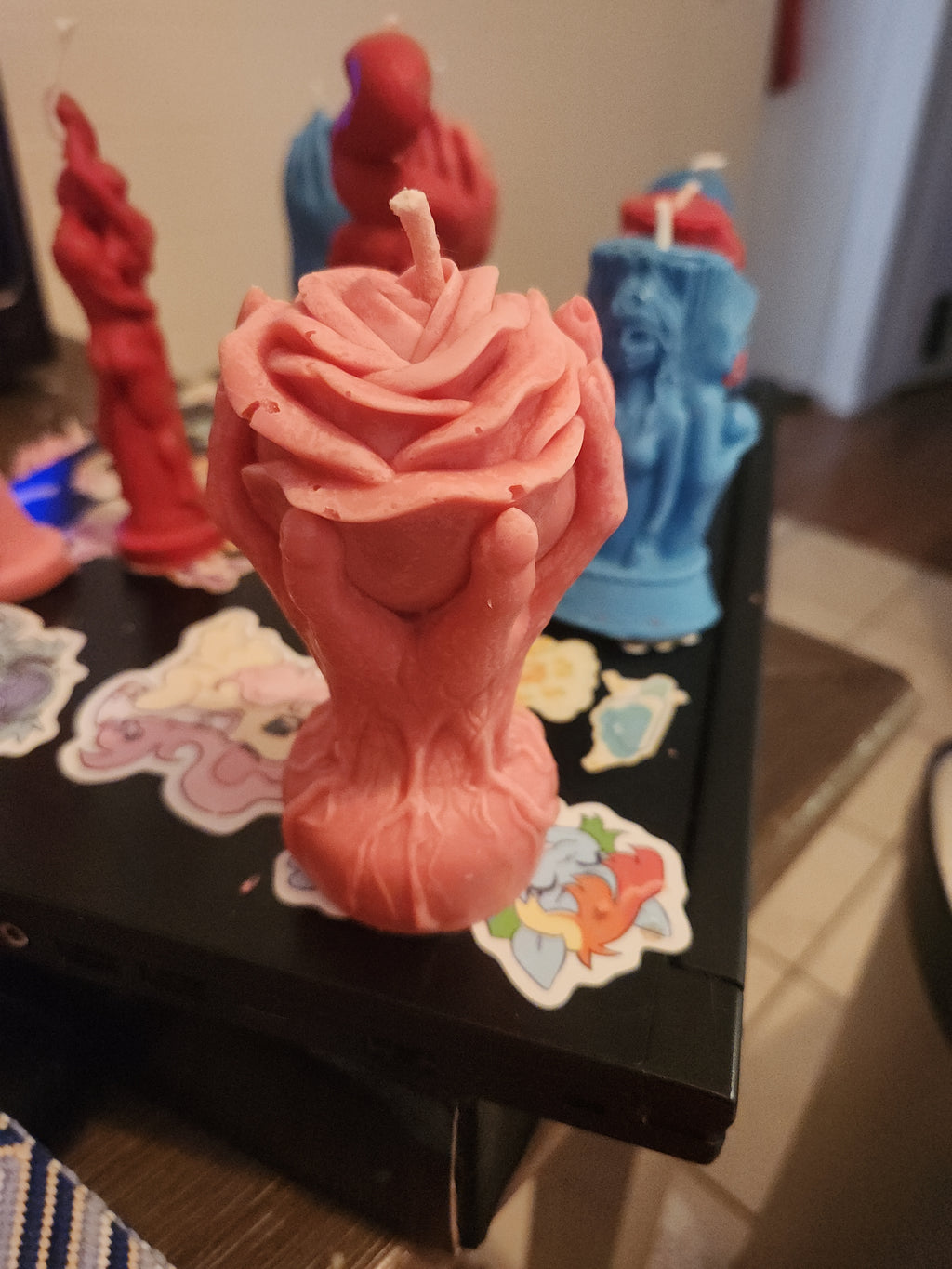 Feminine Heart Bloom Intention Candle – Protection, Healing & Emotional Renewal