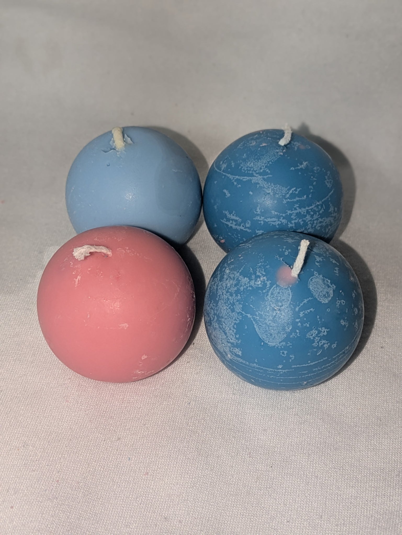 Orb Intention Candles – Mini Scented Spheres for Balance, Calm & Focus